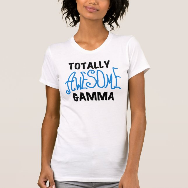 Camisetas y regalos azules gammas totalmente (Anverso)