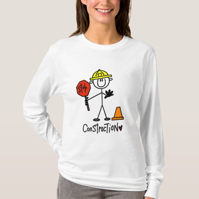 Camisetas y regalos básicos de la construcción (Anverso)