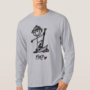 Camisetas y regalos básicos del minero