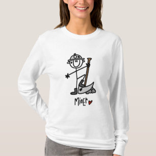 Camisetas y regalos básicos del minero