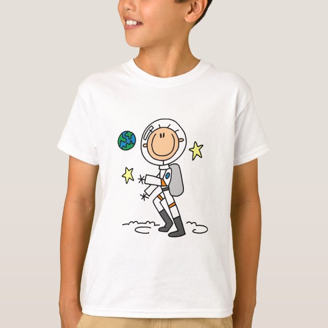 Camisetas y regalos básicos para astronautas (Anverso)