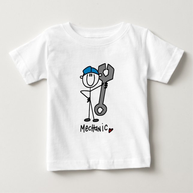 Camisetas y regalos básicos para mecánicos (Anverso)