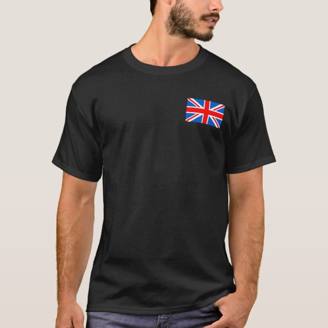 Camisetas y regalos británicos de la bandera (Anverso)