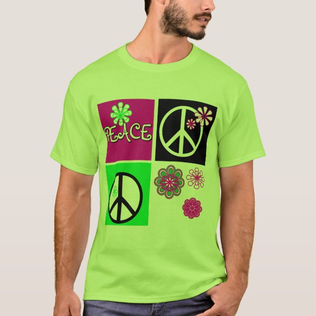 Camisetas y regalos calientes de la paz de los (Anverso)