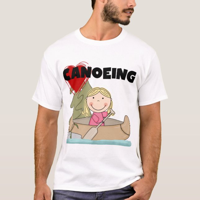 Camisetas y regalos Canoeing del corazón (Anverso)