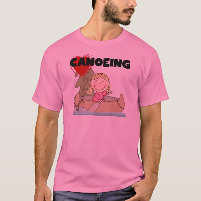 Camisetas y regalos Canoeing del corazón (Anverso)
