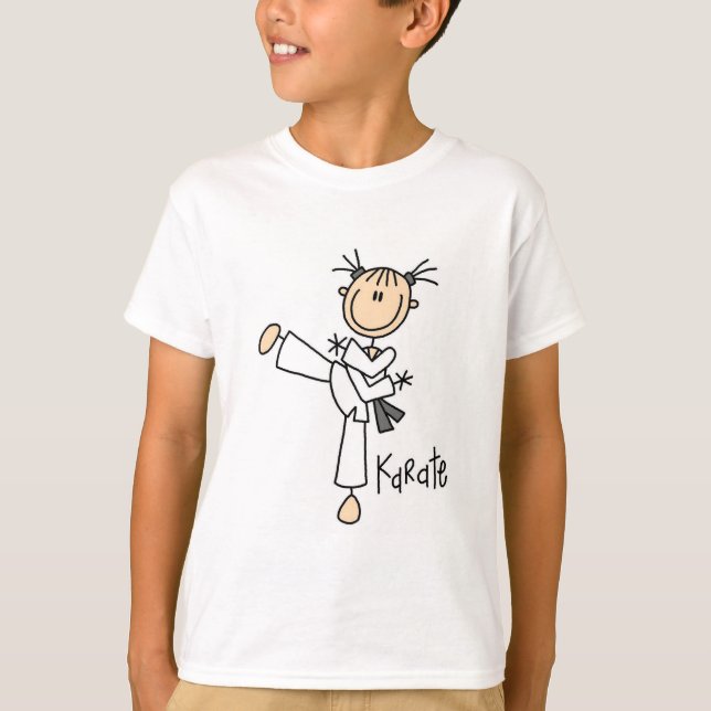 Camisetas y regalos Chicas de karate (Anverso)