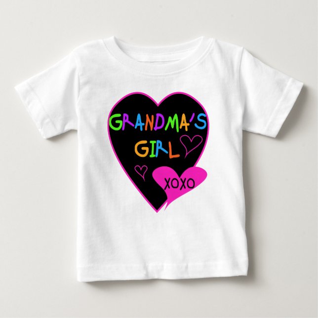 Camisetas y regalos Chicas de la abuela del corazó (Anverso)