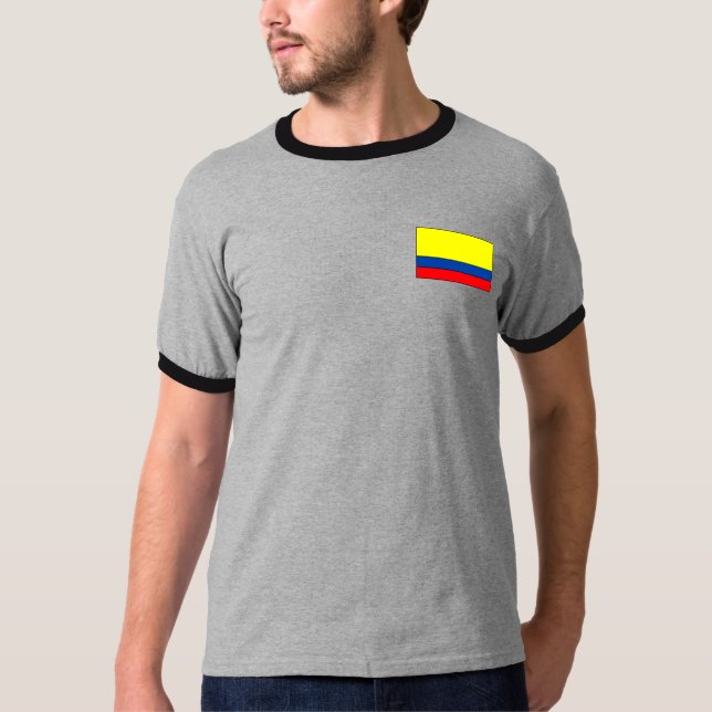 Camisetas y regalos colombianos de la bandera (Anverso)