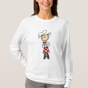 Camisetas y regalos con figuras de palotes de Chef