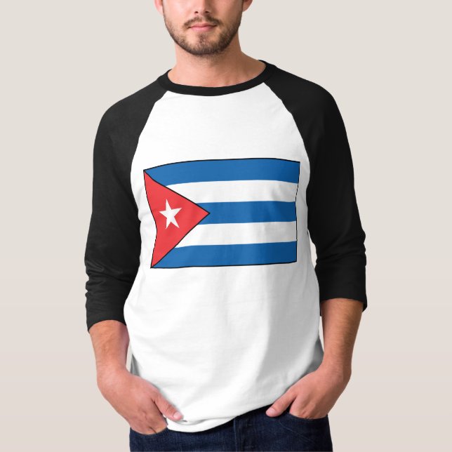 Camisetas y regalos cubanos de la bandera (Anverso)