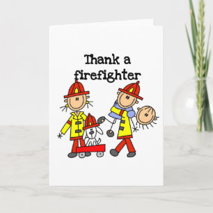 Camisetas y regalos de Agradecimiento a Bomberos