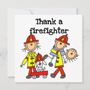 Camisetas y regalos de Agradecimiento a Bomberos