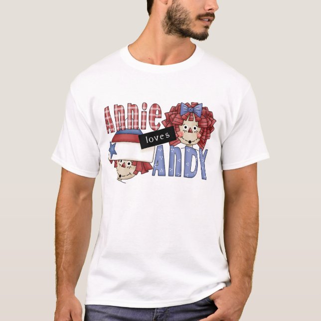 Camisetas y regalos de Andy de los amores de Annie (Anverso)
