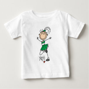 Camisetas y regalos de animadora verde