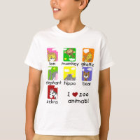 Camisetas y regalos de animales del zoológico
