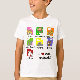 Camisetas y regalos de animales del zoológico