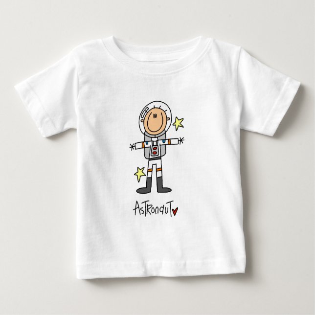 Camisetas y regalos de astronauta de la marca Stic (Anverso)