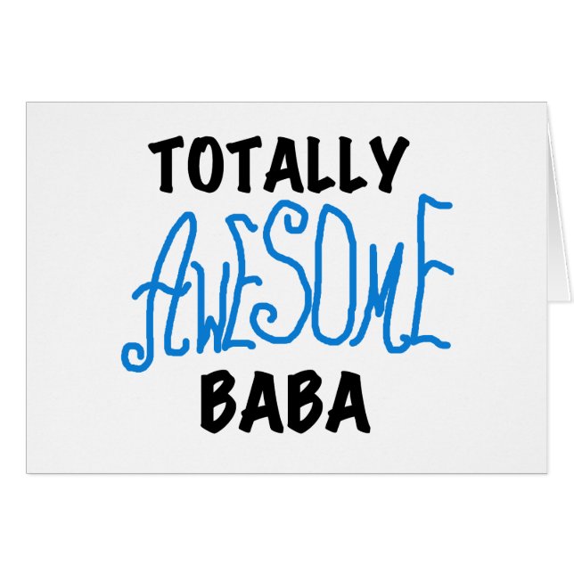 Camisetas y regalos de Baba totalmente asombrosos (Anverso (Horizontal))