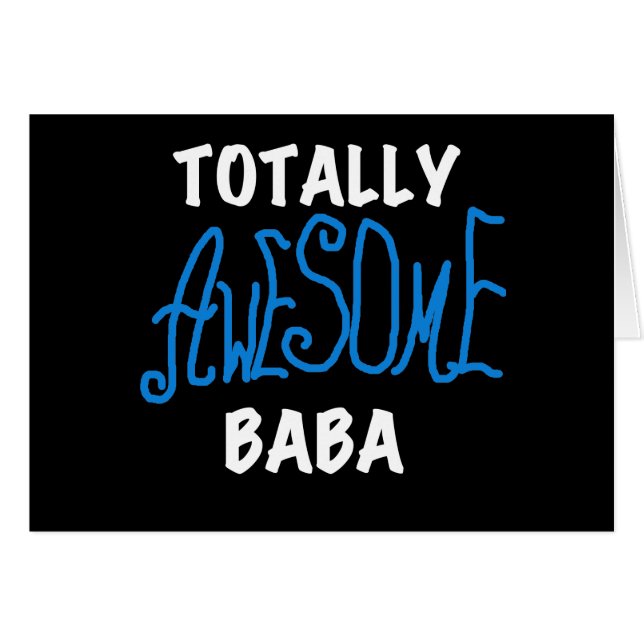 Camisetas y regalos de Baba totalmente asombrosos (Anverso (Horizontal))
