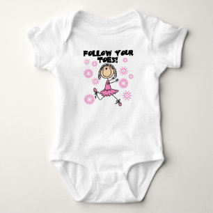 Camisetas y regalos de bailarina sigue tus dedos d