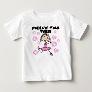 Camisetas y regalos de bailarina sigue tus dedos d