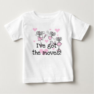 Camisetas y regalos de bailarina Tengo los movimie