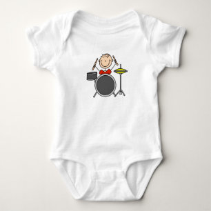 Camisetas y regalos de baterista masculino con fig