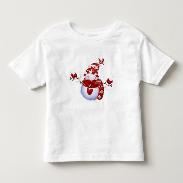 Camisetas y regalos de Berry Cute Snowman (Anverso)