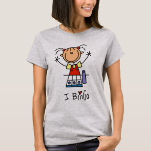 Camisetas y regalos de Bingo que amo
