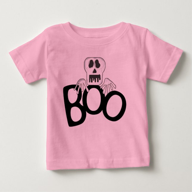 Camisetas y regalos de Boo de Skeleton (Anverso)