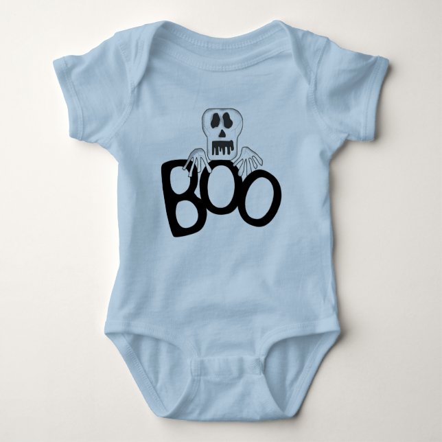 Camisetas y regalos de Boo de Skeleton (Anverso)
