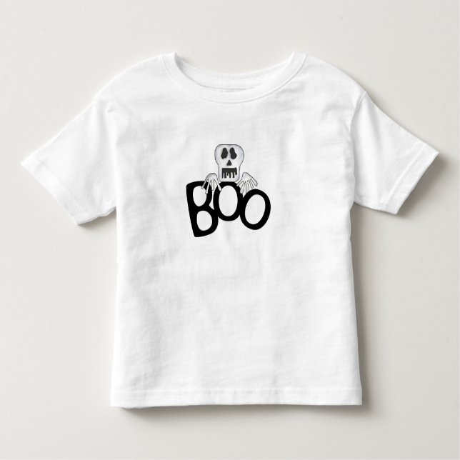 Camisetas y regalos de Boo de Skeleton (Anverso)