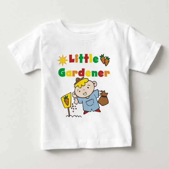Camisetas y regalos de Boy Little Gardener (Anverso)