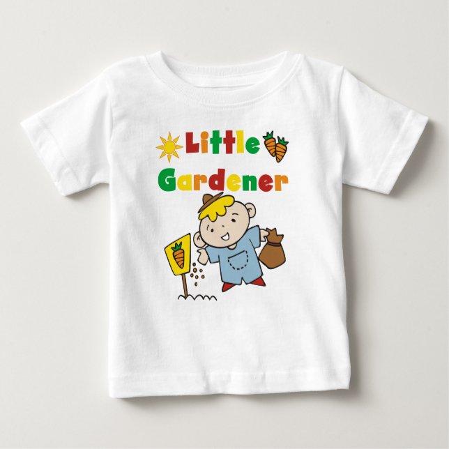 Camisetas y regalos de Boy Little Gardener (Anverso)