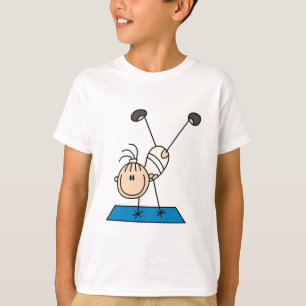 Camisetas y regalos de chica palo haciendo voltere