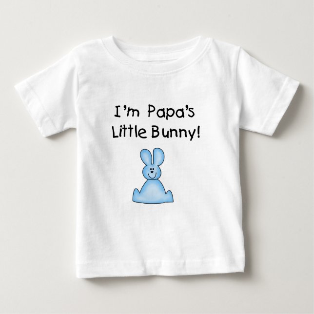 Camisetas y regalos de conejito azul de papá (Anverso)