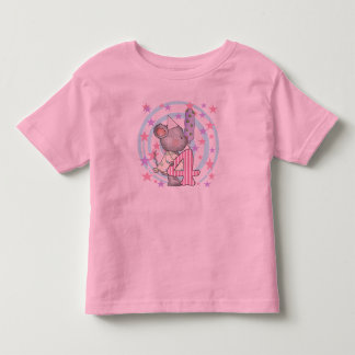 Camisetas y regalos de cuarto cumpleaños del ratón