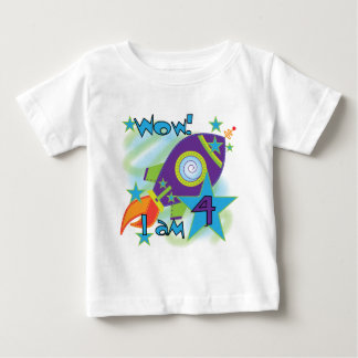 Camisetas y regalos de cumpleaños 4º buque cohete