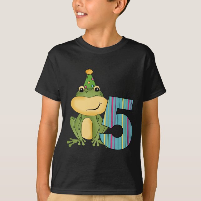Camisetas y regalos de cumpleaños de fiesta Frog (Anverso)