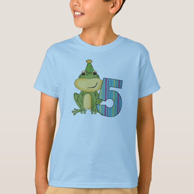 Camisetas y regalos de cumpleaños de fiesta Frog (Anverso)