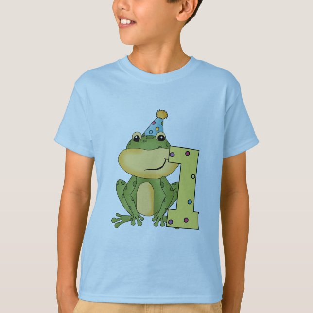Camisetas y regalos de cumpleaños de fiesta Frog (Anverso)