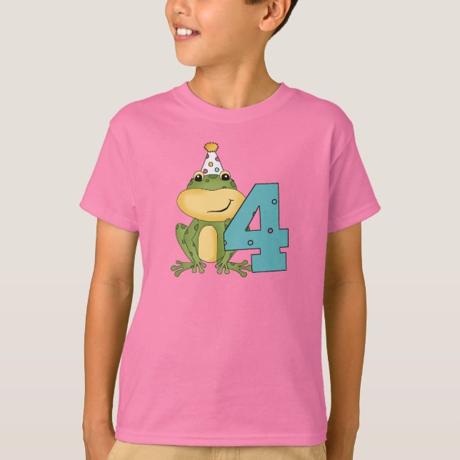 Camisetas y regalos de cumpleaños de fiesta Frog (Anverso)