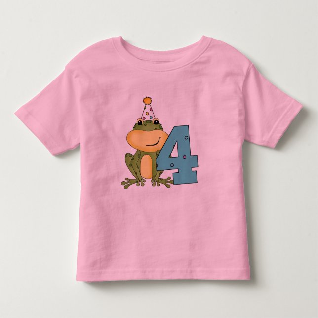 Camisetas y regalos de cumpleaños de fiesta Frog (Anverso)