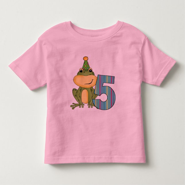 Camisetas y regalos de cumpleaños de fiesta Frog (Anverso)