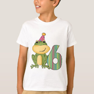 Camisetas y regalos de cumpleaños de fiesta Frog