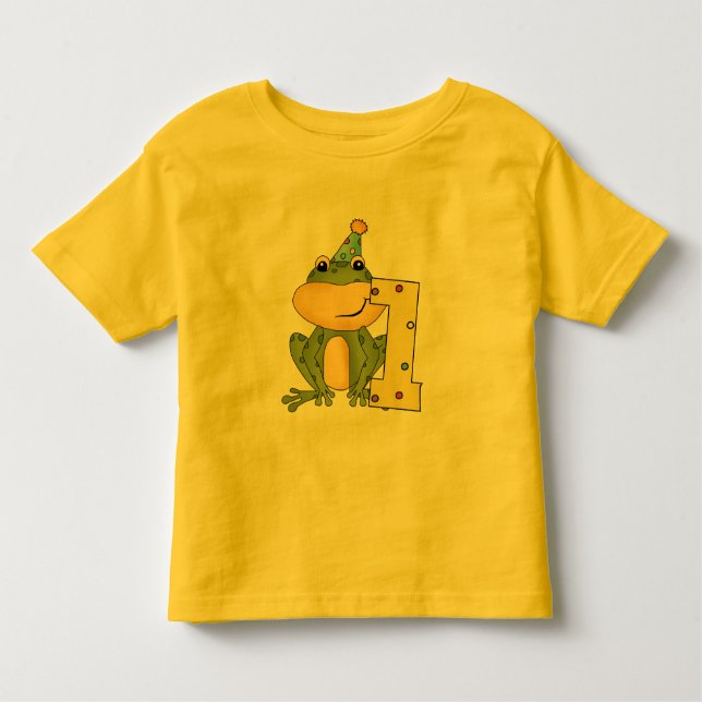 Camisetas y regalos de cumpleaños de fiesta Frog (Anverso)