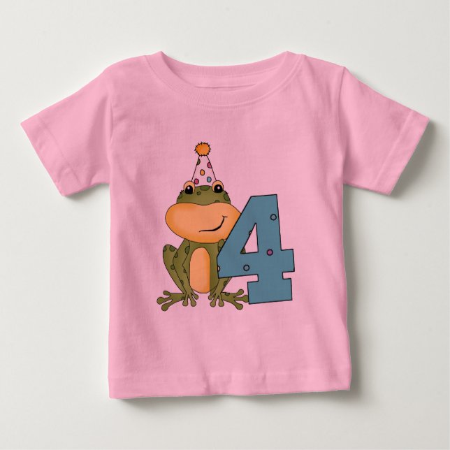 Camisetas y regalos de cumpleaños de fiesta Frog (Anverso)