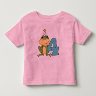 Camisetas y regalos de cumpleaños de fiesta Frog