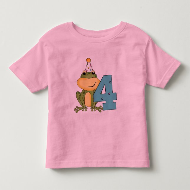Camisetas y regalos de cumpleaños de fiesta Frog (Anverso)